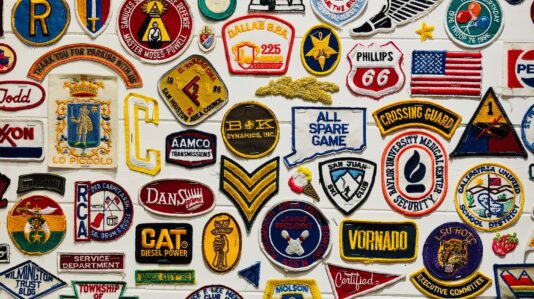 different brand patches