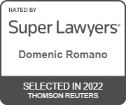 Super Lawyers badge for Domenic Romano
