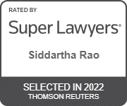 Super Lawyers badge for Sid Rao