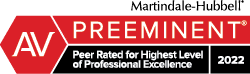 Romano Law Preeminent badge