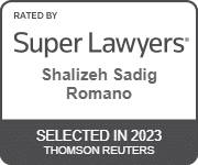 Super Lawyers Shaliz Sadig badge