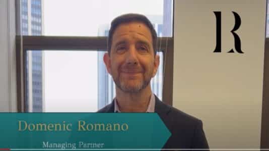 male attorney Domenic Romano