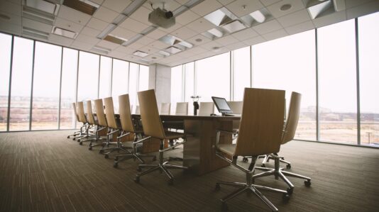 empty meeting room