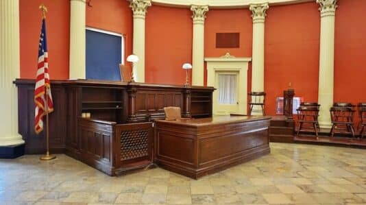 a trial court interior