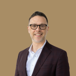 a man wearing eyeglasses