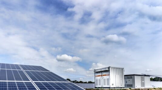 Photovoltaic PV plant ground mounted with central inverters