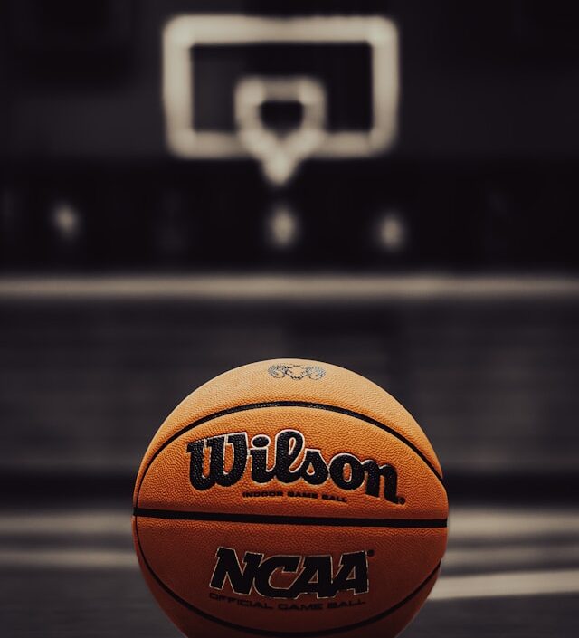 a Wilson basketball