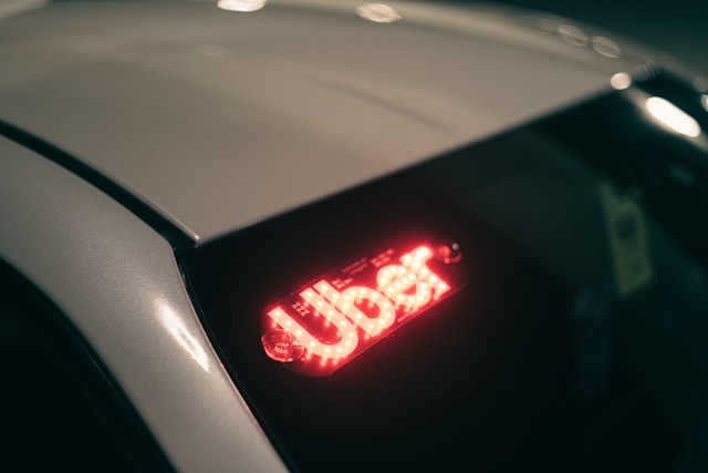 Uber signage