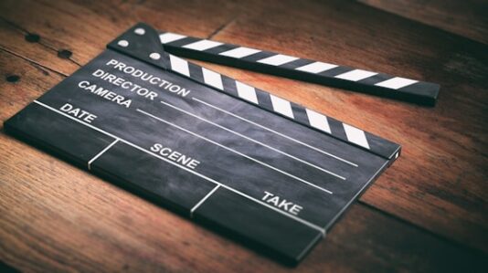 movie shoot clapper