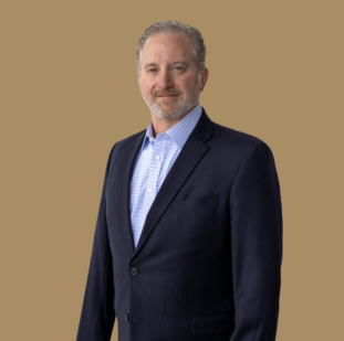 Steven Shanker wearing a suit