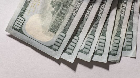 US dollar bills